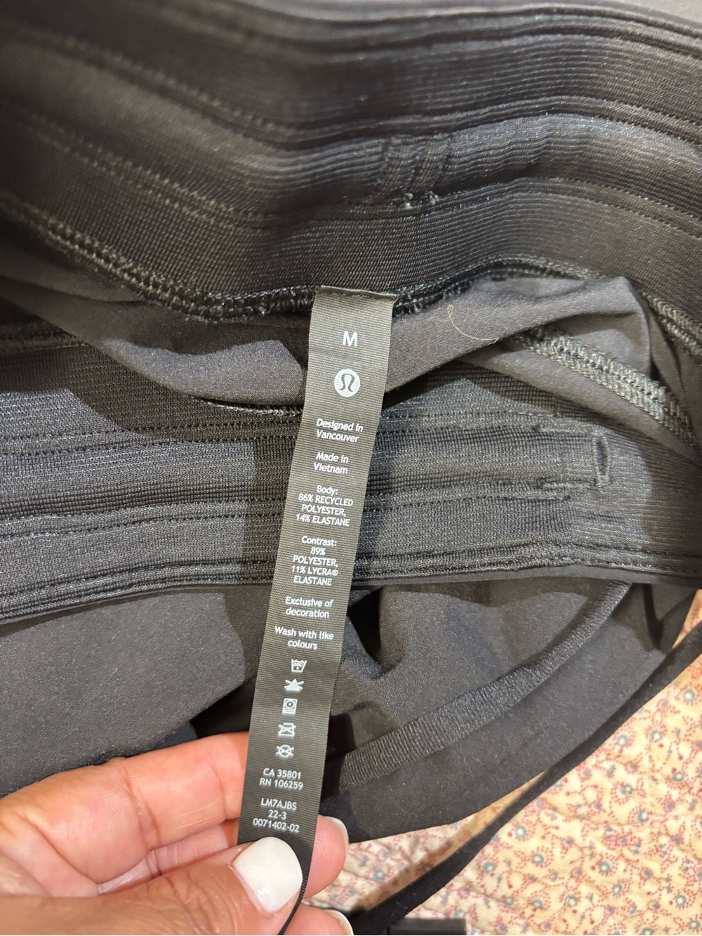lululemon athletica Black Men's Athletic Drawstring Shorts - Picture 5 of 7